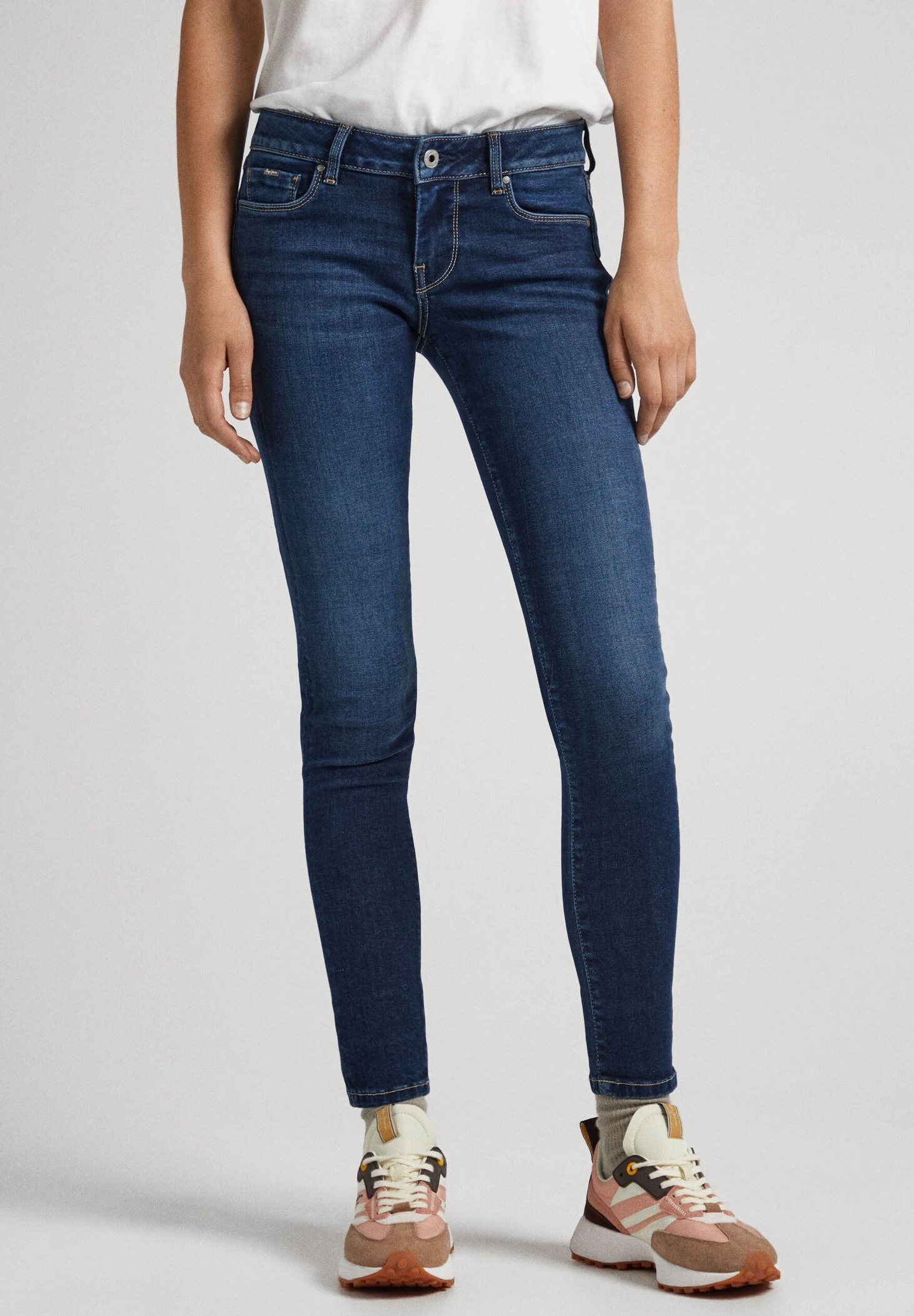 Pepe Jeans Soho - Jeans Skinny Fit - Denim 2 Pepe Jeans Soho - Jeans Skinny Fit - Denim - Afbeelding 2