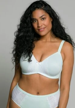 Ulla Popken T-Shirt Bh - Hellblau