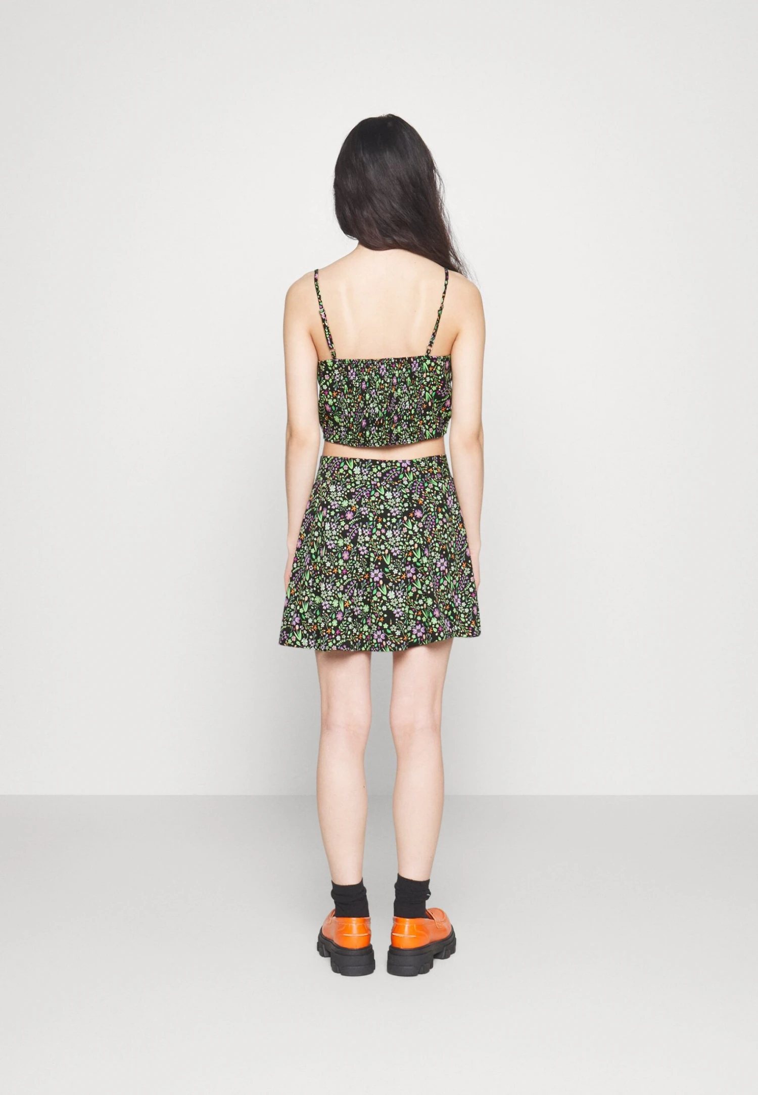 Noisy May Petite Nmrue Skater Skirt - Minirok - Black 3 Noisy May Petite Nmrue Skater Skirt - Minirok - Black - Afbeelding 3