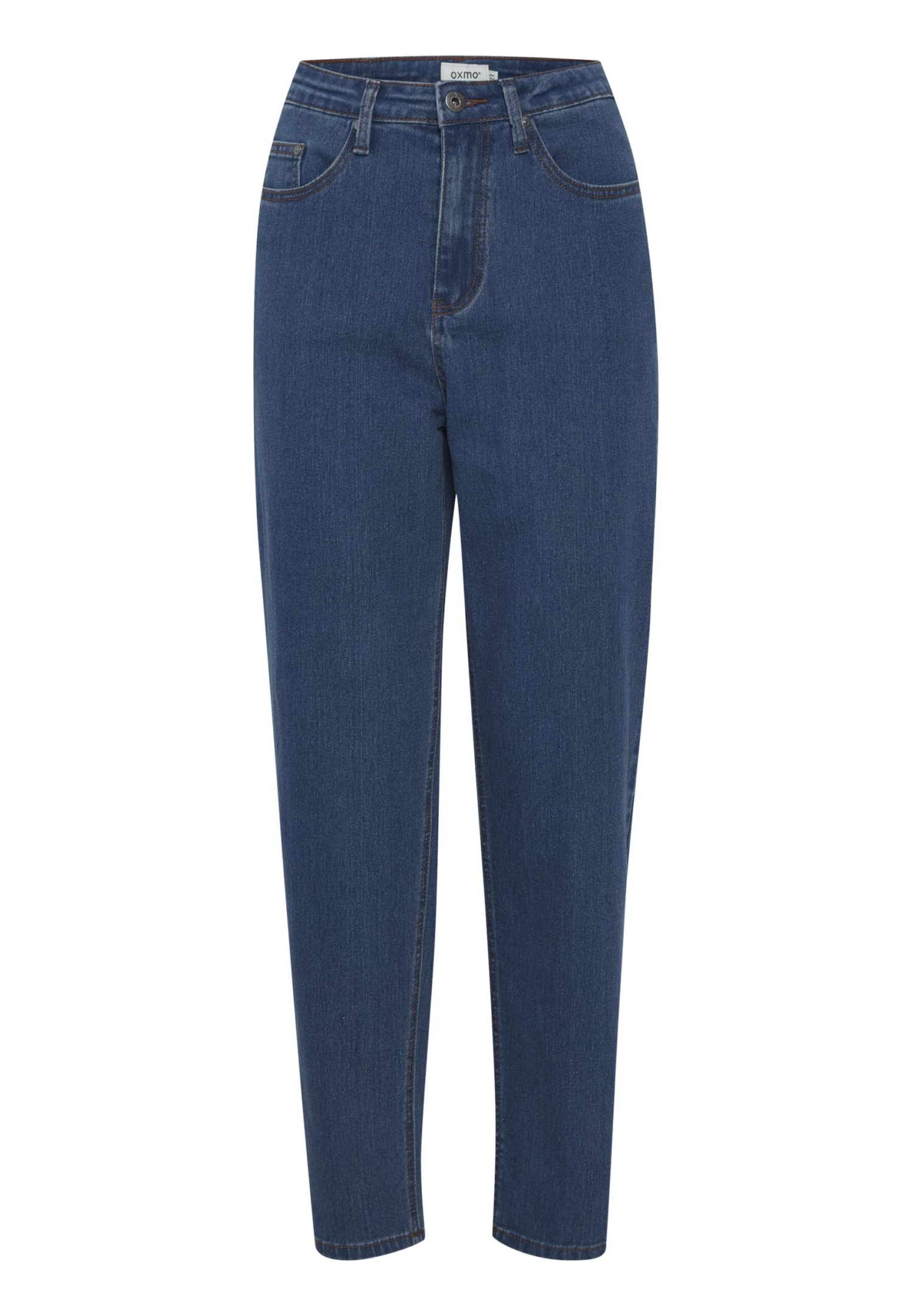 OXMO Oxanne - Straight Leg Jeans - Mid Blue Denim 6 OXMO Oxanne - Straight Leg Jeans - Mid Blue Denim - Afbeelding 6
