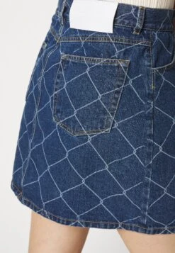 Skirt With Rabitz - Jeansrok - Medium Blue -Only Mode Winkel 7ef05fdbbba749fb93a43fa42c7bef78