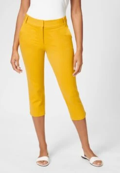 Capri - Broek - Senfgelb
