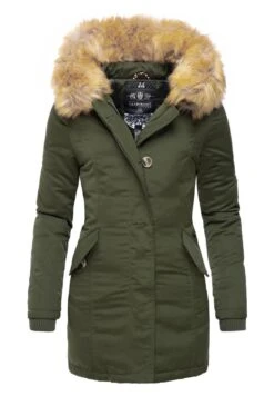 Marikoo Karmaa - Winterjas - Olive 12 Marikoo Karmaa - Winterjas - Olive -Only Mode Winkel 80a3105cd64b42b3b5d1eab735b800c1