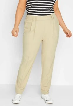 Double Belted Tapered- Broek - Brown
