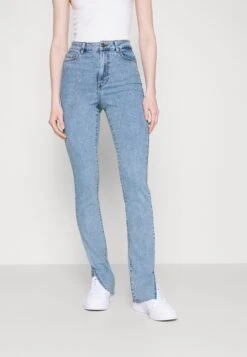 Pcpeggy Slit Tll - Jeans Skinny Fit - Light Blue Denim