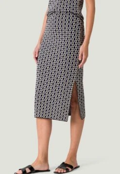 Zero Mit Seitenschlitz - Kokerrok - Blackcream