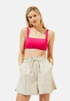 Marks & Spencer Padded Square Neck - Bikinitop - Fuchsia -Only Mode Winkel 82fa888d9bb341e1ab166bcb76f5d00e