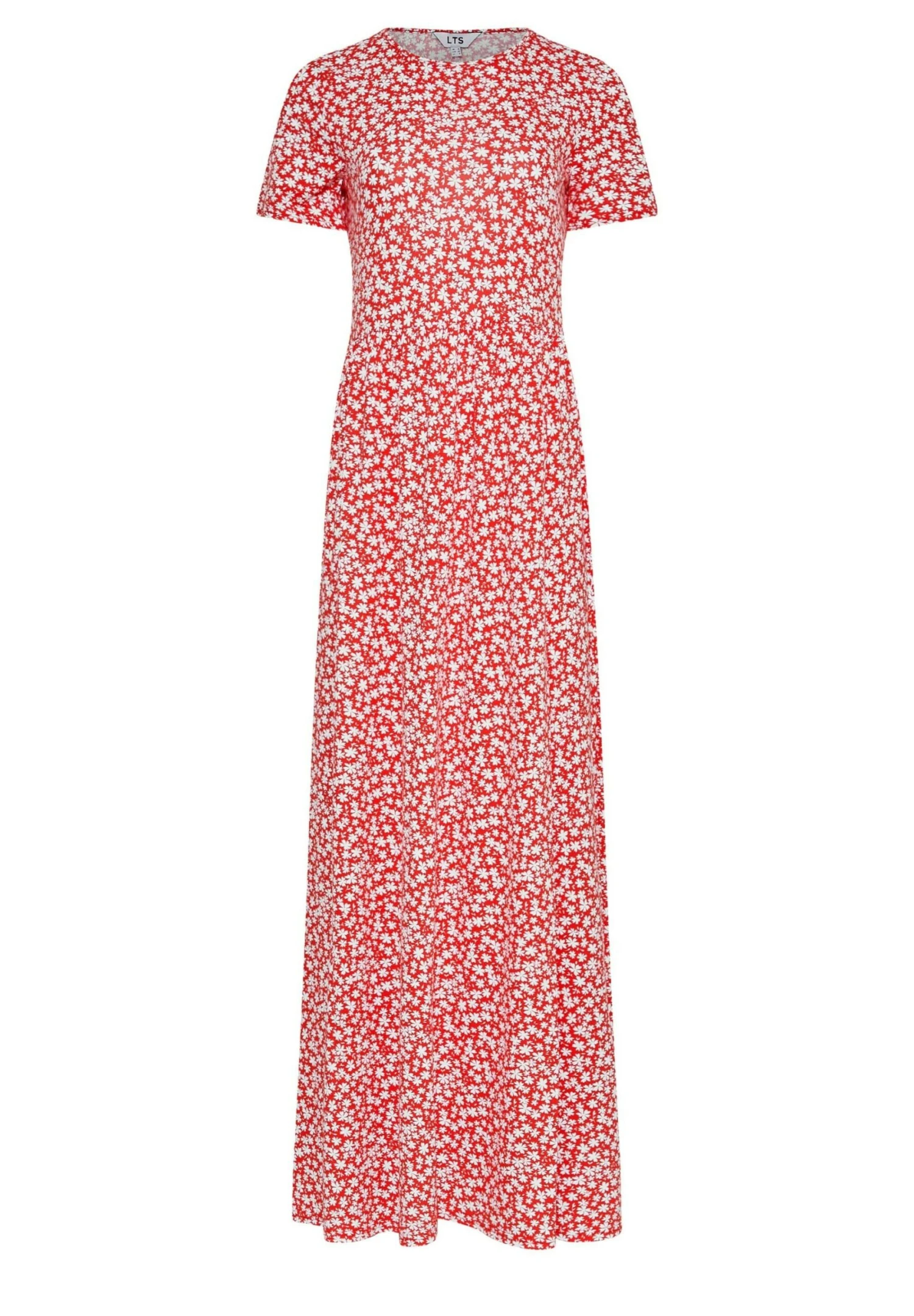Ditsy Print - Maxi-Jurk - Red 5 Ditsy Print - Maxi-Jurk - Red - Afbeelding 5
