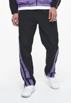 Pegador Ascot Track Pants Unisex - Trainingsbroek - Black Magic Violet