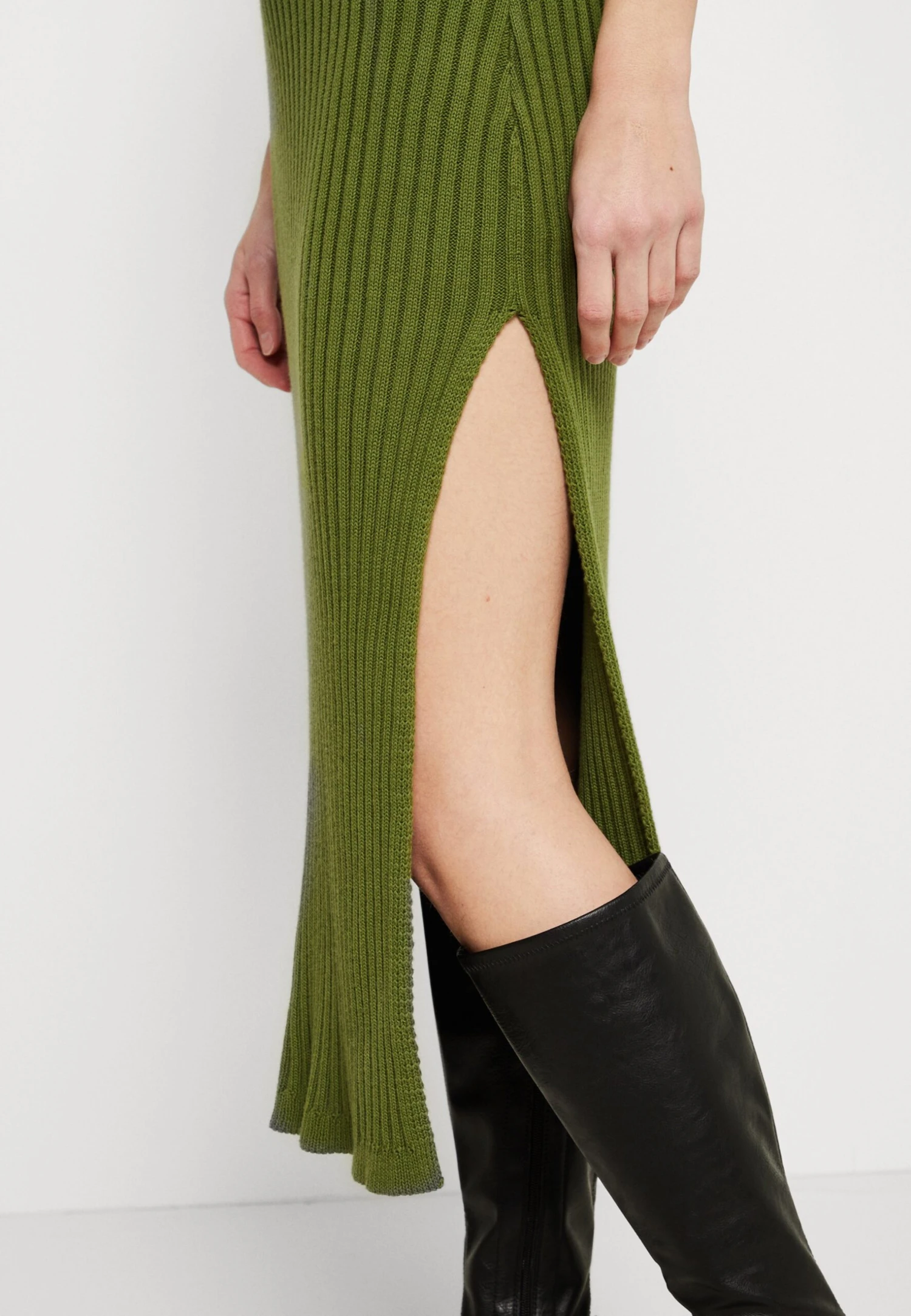 ALOHAS Wise Opened Skirt - Kokerrok - Green 6 ALOHAS Wise Opened Skirt - Kokerrok - Green - Afbeelding 6