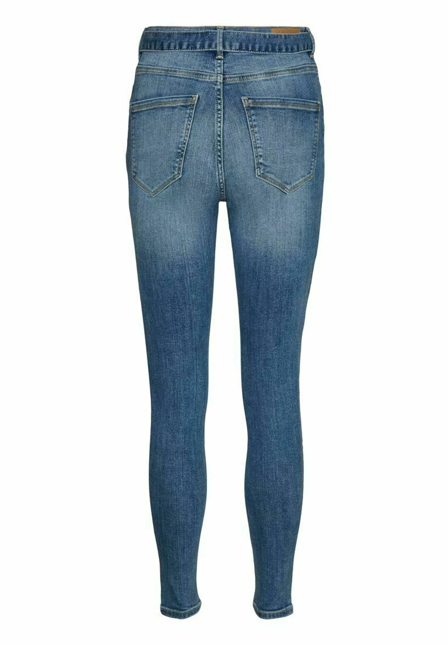 Vero Moda High Waist Vmsophia - Jeans Skinny Fit - Medium Blue Denim 2 Vero Moda High Waist Vmsophia - Jeans Skinny Fit - Medium Blue Denim - Afbeelding 2
