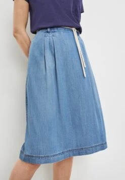 Gerry Weber Weit AusgestellterMit Kordelban - A-Lijn Rok - Blau Denim Mit Use -Only Mode Winkel 84513fad7a5048ffa909426d6730ce0e