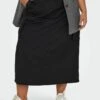 ONLY CARMAKOMA Rock Curvy Cargo - A-Lijn Rok - Black