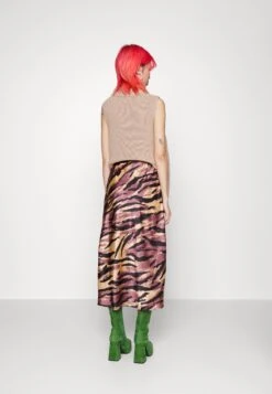 Pieces Pcmonalise Midi Skirt - A-Lijn Rok - Chicory Coffee -Only Mode Winkel 84780092ec6743a99c2086cd3a7488a3