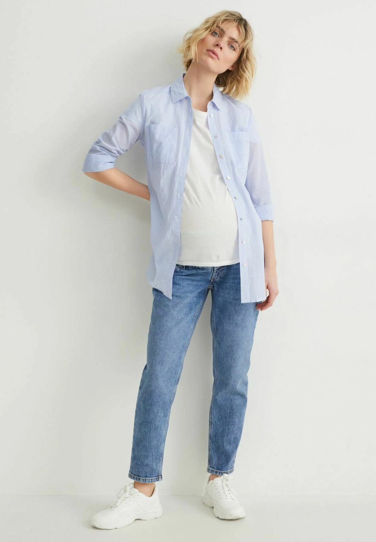 Slim Fit Jeans - Denim Light Blue 2 Slim Fit Jeans - Denim Light Blue - Afbeelding 2