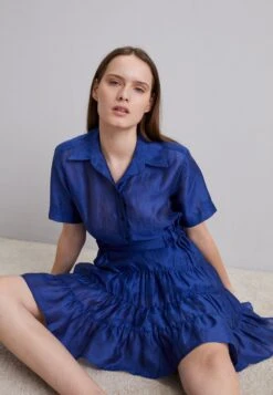 Sandro Cocktailjurk - Bleu Foncé