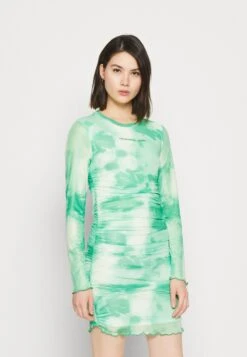 COLOURFUL REBEL Juda Dress - Jurk - Mint