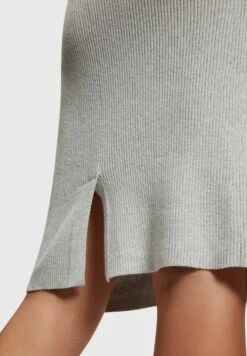 ESPRIT Gerippter Metallic Mit Twist-Effekt - Kokerrok - Silver -Only Mode Winkel 85c7f979ca3c46ecb3eacb093d3558dd