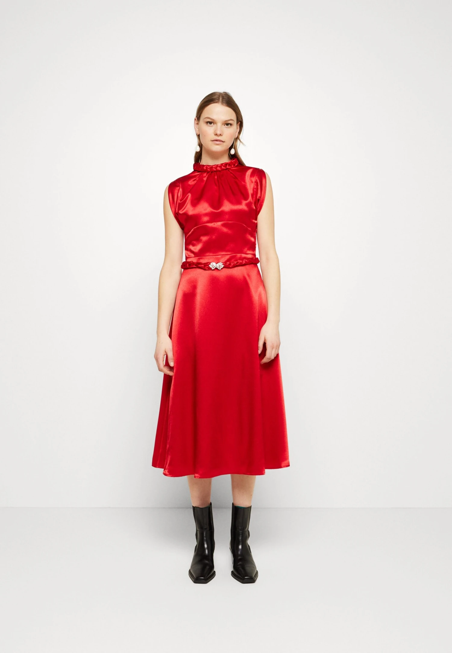 Anu Dress - Cocktailjurk - Red 1 Anu Dress - Cocktailjurk - Red