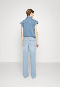 DKNY Straight Wide Leg - Relaxed Fit Jeans - Blue 7 DKNY Straight Wide Leg - Relaxed Fit Jeans - Blue -Only Mode Winkel 86c316f8bd634806962b56947a4147b5