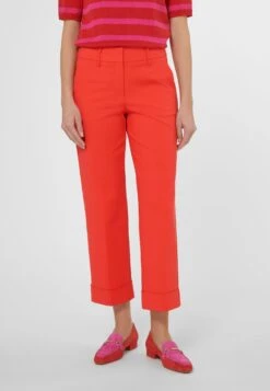 7/8-Länge - Broek - Leuchtrot