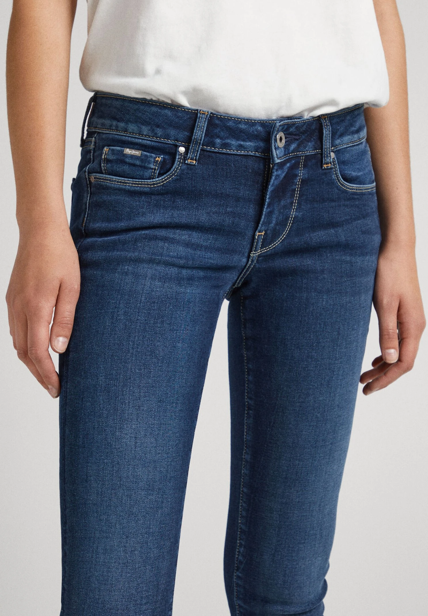 Pepe Jeans Soho - Jeans Skinny Fit - Denim 3 Pepe Jeans Soho - Jeans Skinny Fit - Denim - Afbeelding 3