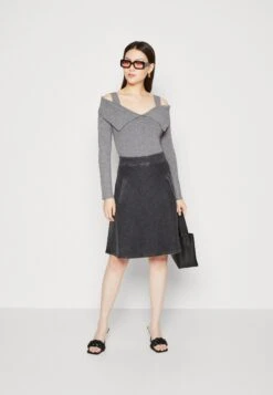 Mads Nørgaard Stelly Skirt - Jeansrok - Black -Only Mode Winkel 879c784925714d5e8f0bc56359228404