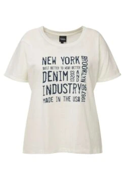 Ulla Popken Rundhals Halbarm - T-Shirt Print - Offwhite 9 Ulla Popken Rundhals Halbarm - T-Shirt Print - Offwhite -Only Mode Winkel 87d57903b62945f2bc59e3aec9dc298a