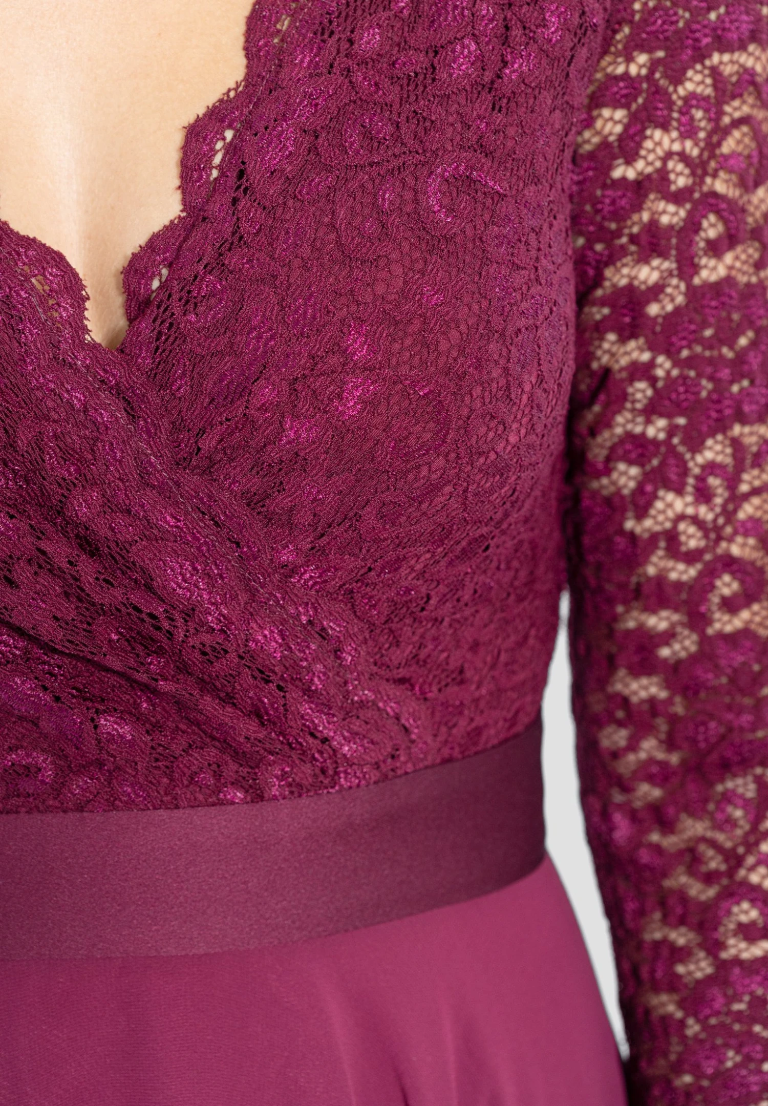 SWING Cocktailjurk - Brilliant Wine 5 SWING Cocktailjurk - Brilliant Wine - Afbeelding 5