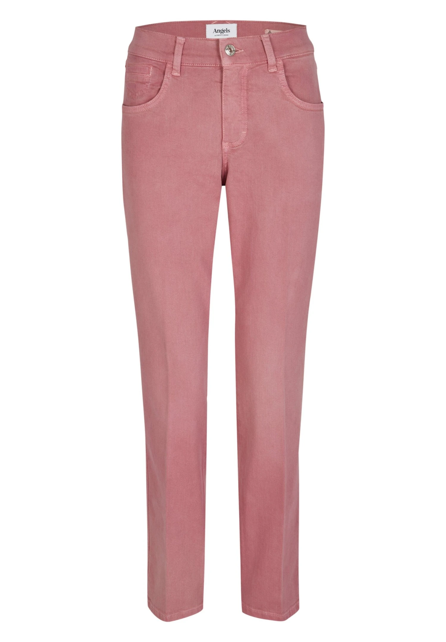 Angels DarleenMit Logo - Straight Leg Jeans - Rosa 5 Angels DarleenMit Logo - Straight Leg Jeans - Rosa - Afbeelding 5