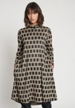 Ana Alcazar Weites Mikora - Gebreide Jurk - Mehrfarbig