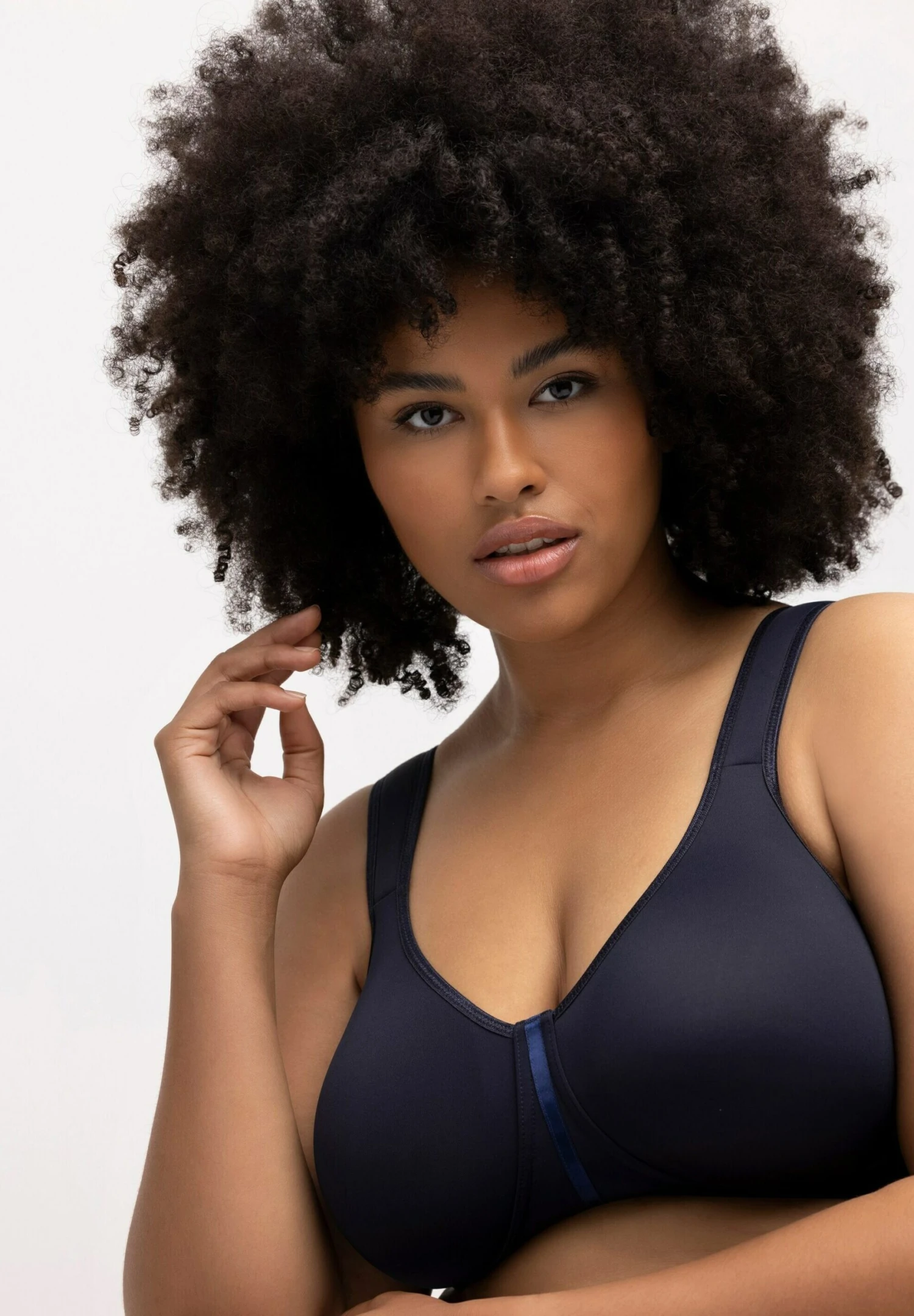 Ulla Popken Bustier - Bleu Nuit 3 Ulla Popken Bustier - Bleu Nuit - Afbeelding 3