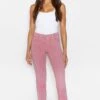 Angels DarleenMit Logo - Straight Leg Jeans - Rosa