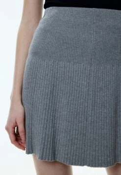 EDITED Paolina - Minirok - Grau -Only Mode Winkel 89a7a73cd51a4c3fb538cf6ef163857f