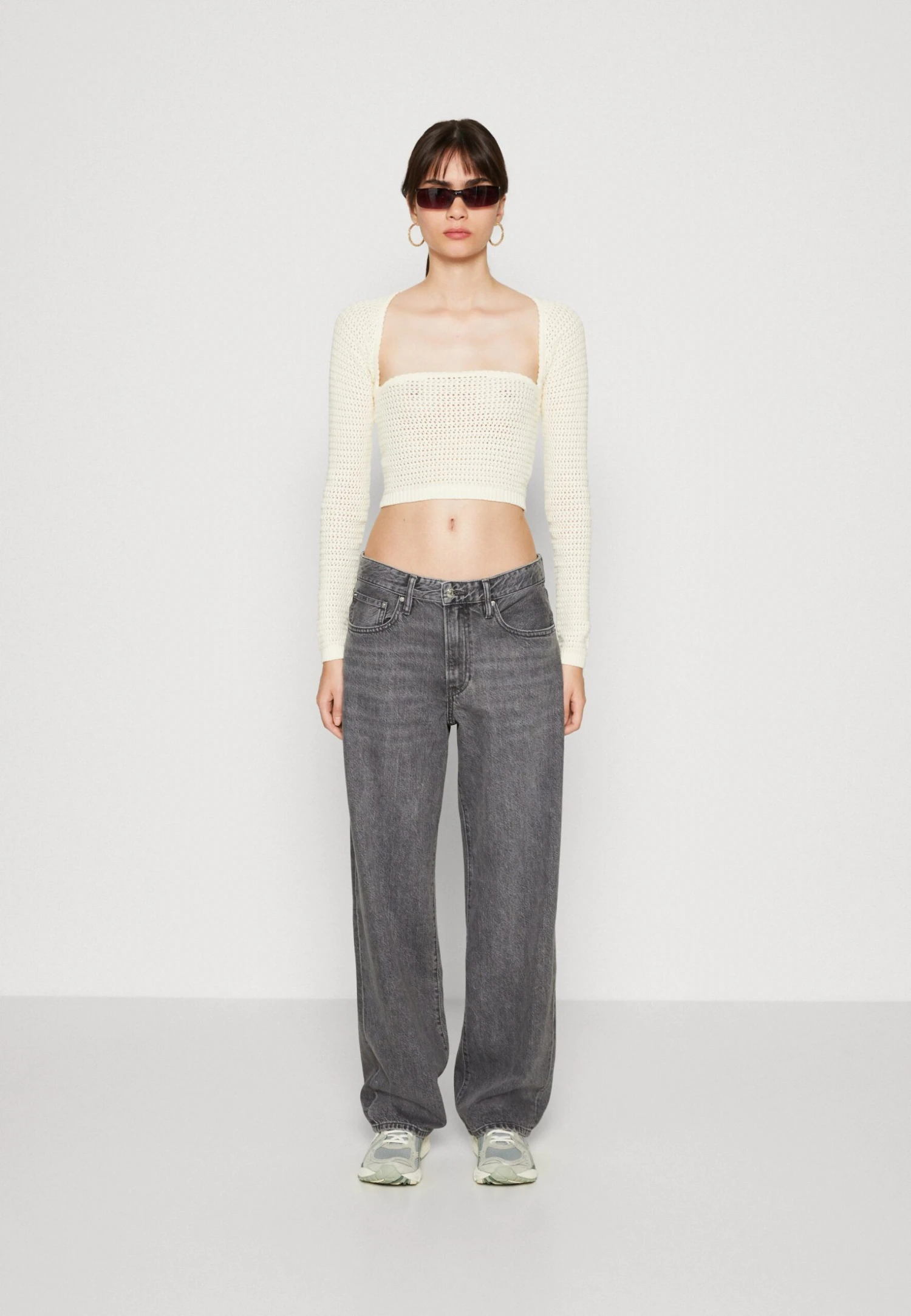 Gina Tricot Baggy - Relaxed Fit Jeans - Grey 2 Gina Tricot Baggy - Relaxed Fit Jeans - Grey - Afbeelding 2