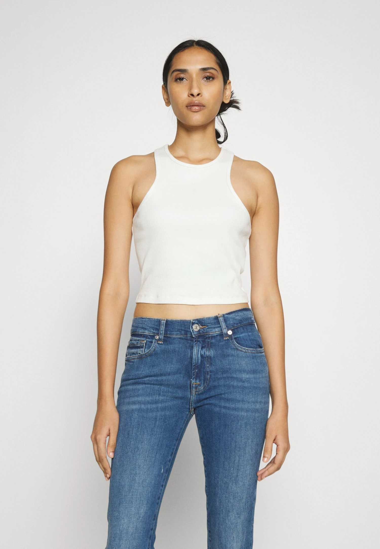 7 For All Mankind Illusion Outer - Bootcut Jeans - Mid Blue 5 7 For All Mankind Illusion Outer - Bootcut Jeans - Mid Blue - Afbeelding 5