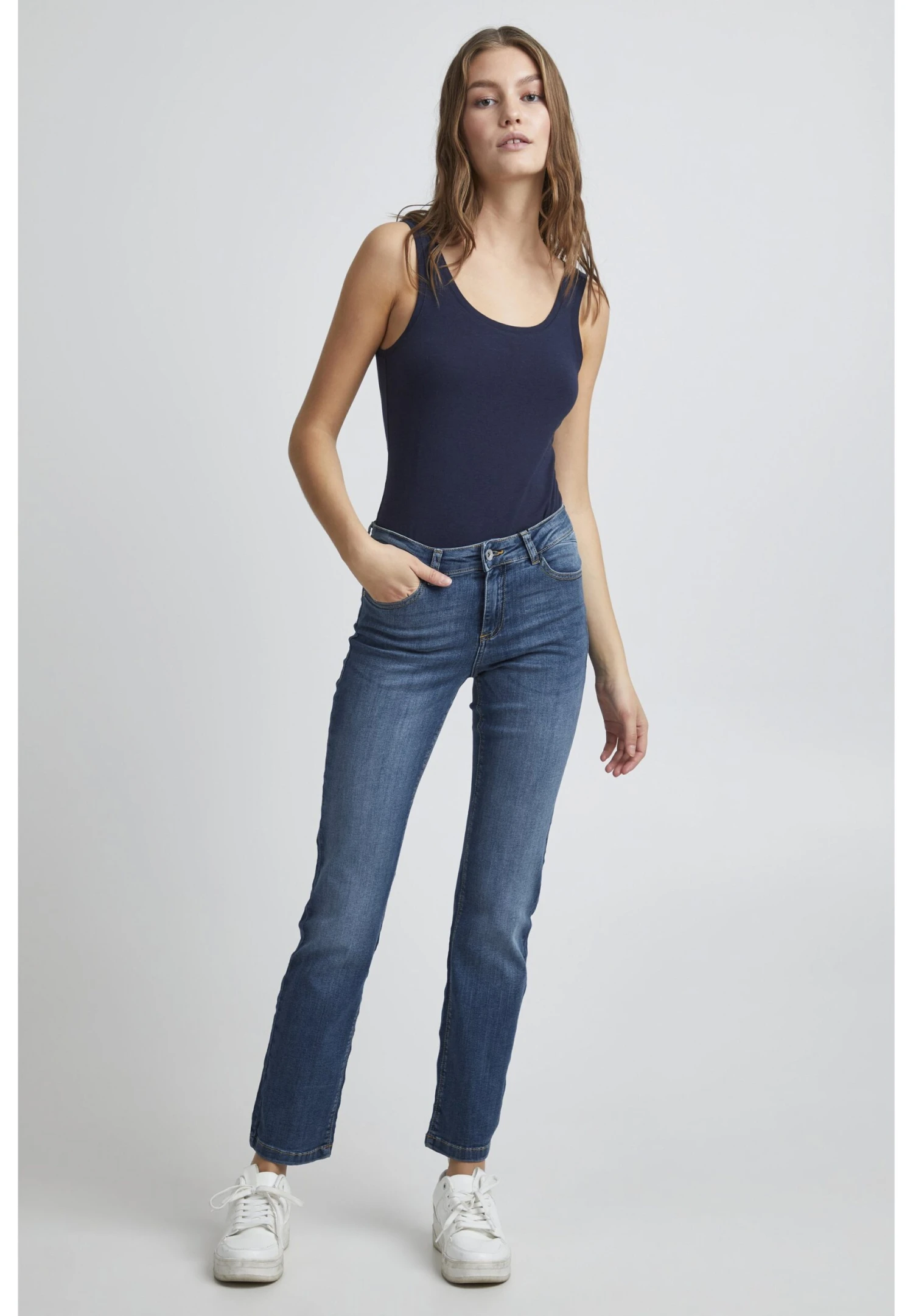 B.young Bylola Byluni - Slim Fit Jeans - Ligth Blue Denim 2 B.young Bylola Byluni - Slim Fit Jeans - Ligth Blue Denim - Afbeelding 2