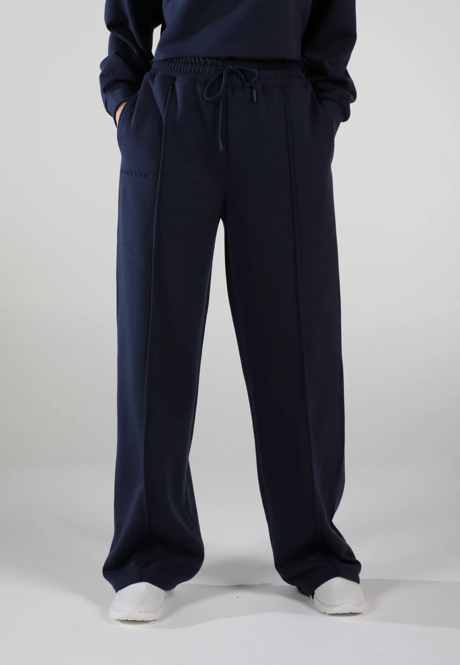 Wide Leg Palazzo E - Trainingsbroek - Midnight Navy 1 Wide Leg Palazzo E - Trainingsbroek - Midnight Navy