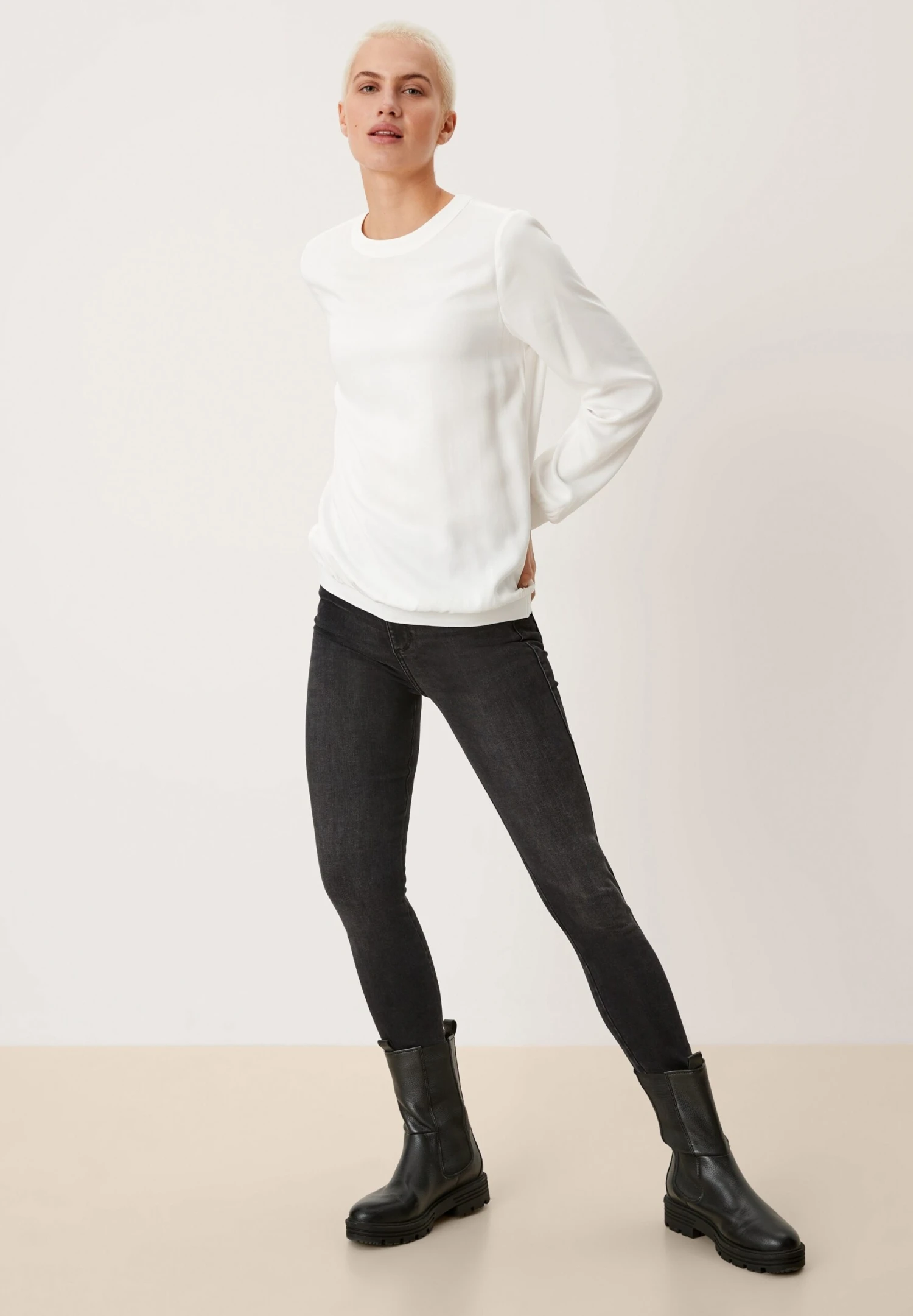 S.Oliver Jeans Skinny Fit - Grey 2 S.Oliver Jeans Skinny Fit - Grey - Afbeelding 2