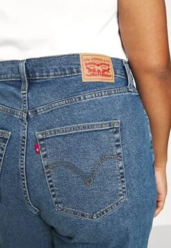Levi's® Plus High Waisted Mom - Relaxed Fit Jeans - Blue Denim 11 Levi's® Plus High Waisted Mom - Relaxed Fit Jeans - Blue Denim -Only Mode Winkel 8c127d8ff88e41eb99eadc8a83d4605a