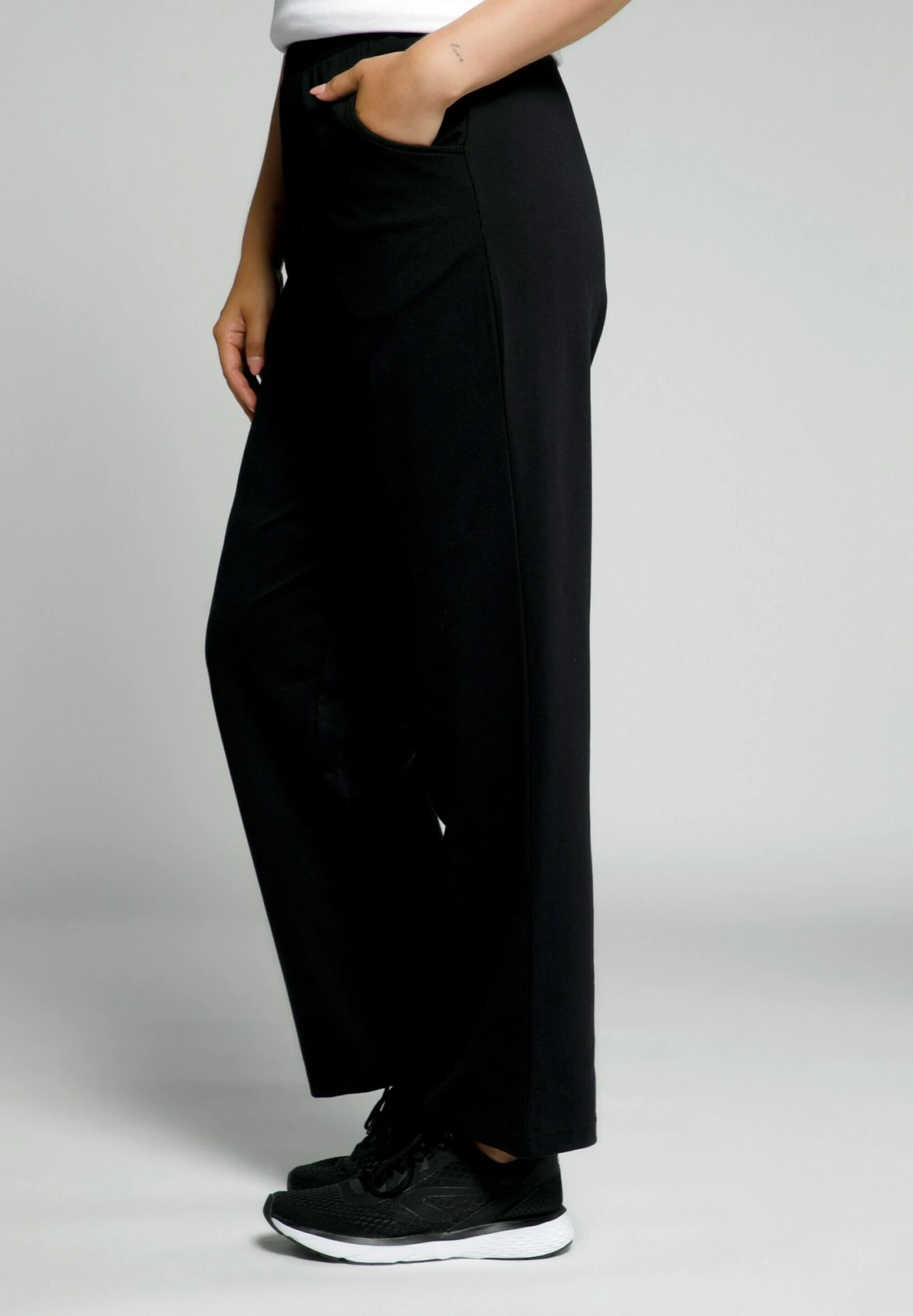 Ulla Popken Trainingsbroek - Noir 3 Ulla Popken Trainingsbroek - Noir - Afbeelding 3