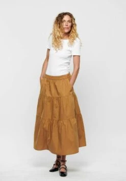 MbyM Wynn-M - A-Lijn Rok - Camel Tan