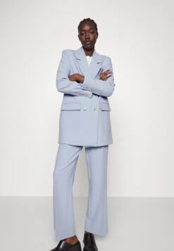 Selected Femme Slfnew Myla Ls Noos - Halflange Jas - Blue Heron -Only Mode Winkel 8e6ed2ecbfae43fca857122b50e42f30