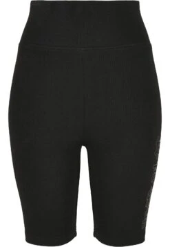 URBAN CLASSICS Ladies High Waist Branded Cycle Shorts - Shorts - Black/Black -Only Mode Winkel 8ed2ff7ed5ec4e89b70e5dc72ce8ba90
