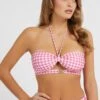 Guess Mit Alloverprint - Bikinitop - Mehrfarbe Rose
