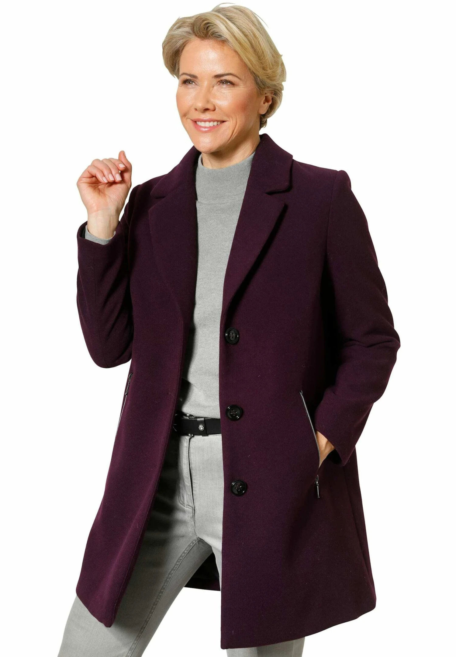 2-In-1- Winterjas - Lila 8 2-In-1- Winterjas - Lila - Afbeelding 8