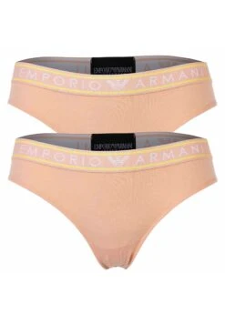 Emporio Armani 2 PackIcon Logoba - Slip - Apricot