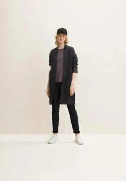 TOM TAILOR Denim Nela- Jeans Skinny Fit - Coated Black Denim -Only Mode Winkel 8f6b57742efd43da8be75a6d62354719