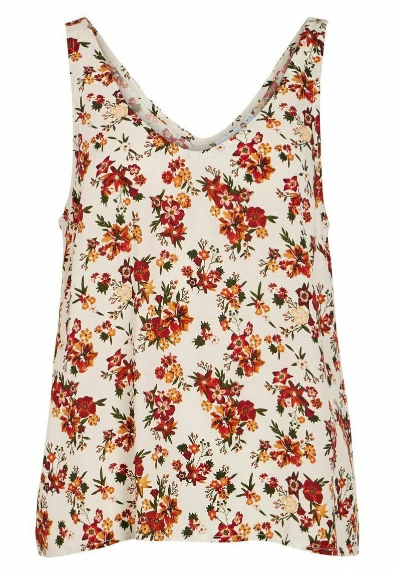 Vila Ohne Ärmel Geblümtes - Top - Birch 5 Vila Ohne Ärmel Geblümtes - Top - Birch - Afbeelding 5