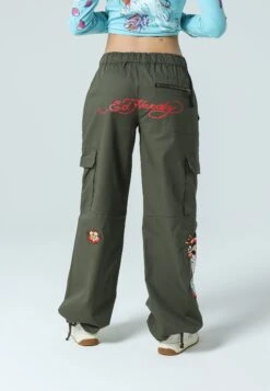 Ed Hardy Tokyo Geisha - Cargobroek - Dusty Olive -Only Mode Winkel 8fc55976fe64423e8f5ac712a9440c91